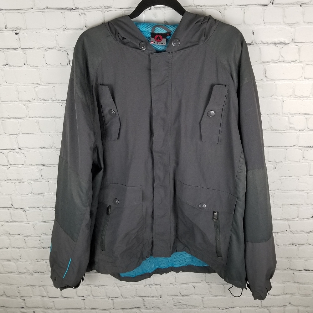 AIRWALK | zip lightweight mask & goggles jacket